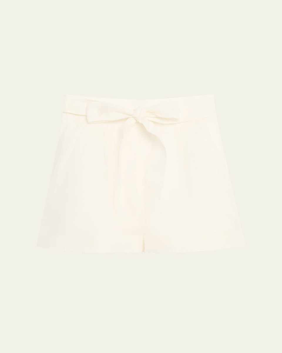 Dawning Beaded Tuck Shorts